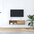 vidaXL TV skrinka Artisan Dub 100x31x25,5 cm Drevo