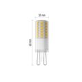 LED žiarovka Classic JC / G9 / 4,3 W (48 W) / 600 lm / Studená biela