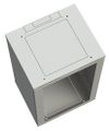 Rozvaděč nástěnný SENSA 15U 500mm, dveře sklo, RAL 7035, SENSA-15U-65-11-G Rozvadec, nástenný, 19", výška 15U, 600x600, nosnost 45kg, jednodílný, šedý