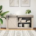 vidaXL Súprava mini posuvných dverí na skriňu čierna 122cm uhlík. oceľ