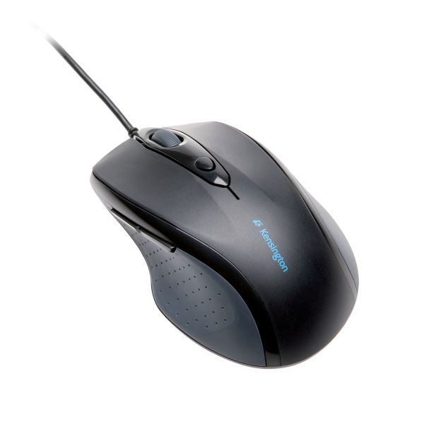 Kensington Pro Fit/Ergonomická/Optická/Pre pravákov/1 600 DPI/Drôtová USB/Čierna