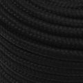 vidaXL Pracovné lano čierne 12 mm 25 m polyester