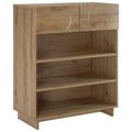 vidaXL Skrinka na topánky 73 x 38 x 87,5 cm Spracované drevo