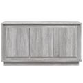 vidaXL Komoda sivá sonoma 102x35x55 cm spracované drevo