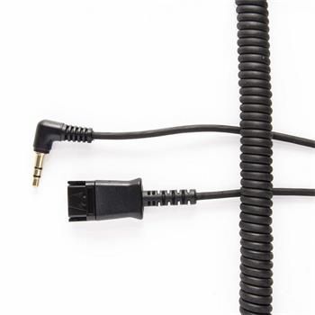 JPL BL-07+P kábel pre náhlavky s QD konektorom do 3,5 mm jack