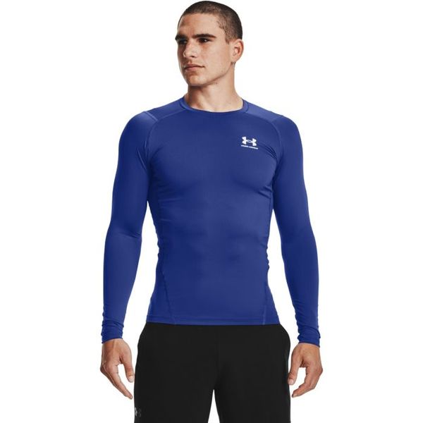 Tričko HG Armour Comp LS Modré - Under Armour, veľkosť M