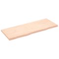 vidaXL Kúpeľňová doska 160x60x(2-6) cm neošetrený masív