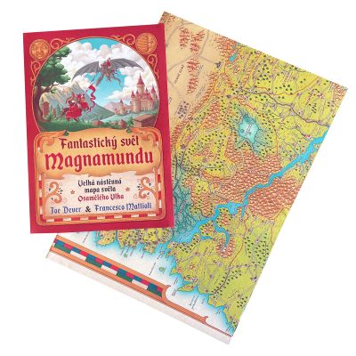 Mapa Magnamundu - skladaná