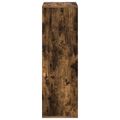 vidaXL Servírovacia skriňa so zásuvkou Dymová dub 35 x 32 x 99,5 cm