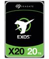 SEAGATE Exos X20 20TB HDD / ST20000NM007D / SATA / 3,5" / 7200 rpm / 256 MB / 512E/4KN Pevný disk, interný, 20TB, SATA III, 3,5", 7200 rpm, 256MB, 512E/4KN