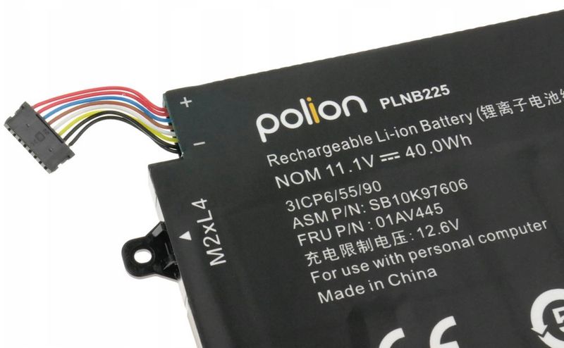 TRX Baterie Polion 01AV445 pro notebooky LENOVO E480 E490 E580 E585 E590 R480 R490 3600mAh/ neoriginální