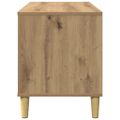 vidaXL Skrinka na platne dub artisan 100x38x48 cm kompozitné drevo
