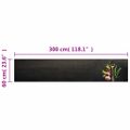 vidaXL Kuchynský koberec umývateľný koreniny 60x300 cm zamat