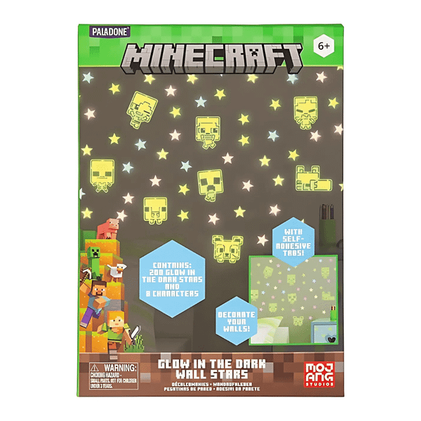 Samolepky na stenu Minecraft - svietiace