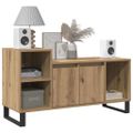 vidaXL TV skrinka dub artisan 100x35x55 cm spracované drevo