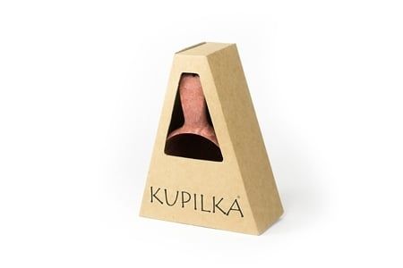30210113B Kupilka 21 Classic cup Red - červený hrnček s lyžičkou, v balení