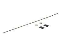 Dongle Cable Tether (CONNLOCKPK5) - Bezpečnostný kábel - strieborná - 30 cm - kompatibilný s TAA (balenie 5)
