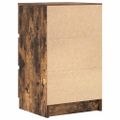 vidaXL Nočné skrinky s 3 zásuvkami 2 ks dymový dub 39x35x65 cm