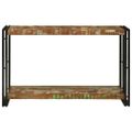 vidaXL Konzolový stôl 120 x 33 x 75 cm Masívne obnovené drevo