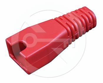 Ochrana Solarix RJ45 non-snag proof červená S45NSP-BK