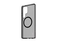 Zadný kryt pre mobilný telefón - termoplastický polyuretán (TPU), polykarbonát - dymová smokey, čierna - pre Samsung Galaxy S25 Ultra