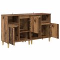 vidaXL Komody 2 ks Staré drevo 60 x 35 x 70 cm Kompozitné drevo