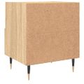 vidaXL Nočný stolík dub sonoma 40x35x47,5 cm kompozitné drevo