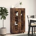 vidaXL Servírovacia skriňa FLORIN 55,5 x 29 x 100 cm Dymová dub