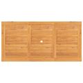 vidaXL Predlžovací záhradný stôl 110-160x80x75 cm masívny teak