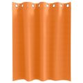 vidaXL Záclony na zatemnenie s krúžkami 2 ks Jasná oranžová Polyester