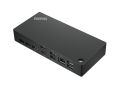 Lenovo ThinkPad Universal USB-C Dock - EU Dokovacia stanica, 3x USB 3.1, 1x USB typ C, 2x USB 2.0, 2x DisplayPort, 1x HDMI, 1x RJ-45, audio, 90W, čierna
