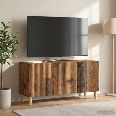 vidaXL TV skrinka 99 x 34,5 x 50 cm Staré drevo Kompozitné drevo