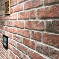 vidaXL 3D nástenné panely s dizajnom červených tehál 10 ks EPS
