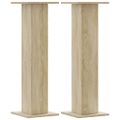 vidaXL Stojany na reproduktor 2ks dub sonoma 30x30x95 cm kompoz. drevo