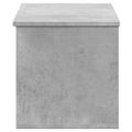 vidaXL Úložný box betónovo-sivý 90x35x35 cm spracované drevo