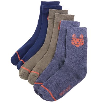 vidaXL Detské ponožky 5 párov EU 30-34