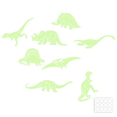 Tvary dinosaurus - svietia v tme