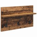vidaXL Zostava nábytku do predsiene 4 ks Staré drevo 90 x 31 x 46,5 cm