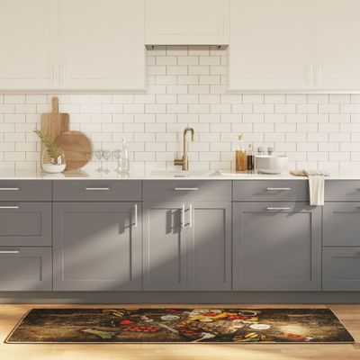 vidaXL Kuchynský koberec viacfarebný 60x180 cm umývateľný