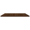 vidaXL Nástenné police 4 ks hnedý dub 80x50x1,5 cm kompozitné drevo