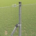 vidaXL Zváraná drôtená ohrada na upevnenie 50 x 1,4 m Pozinkovaná oceľ