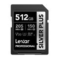 Pamäťová karta Lexar Professional SILVER PLUS SDXC 512 GB