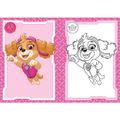 Omaľovánka A5 Paw Patrol/Tlapková Patrola pre dievčatá