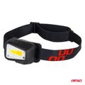 Čelovka LED COB 1800mAh (BATT) AMiO-04666