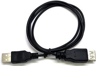 C-TECH USB A-A 1,8m 2.0 predlžovací, čierny