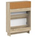 vidaXL Skriňa na topánky EDE 78 x 24 x 103 cm Kompozitné drevo