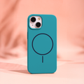 Silicone Thin Mag case for iPhone 17 6,3" / 18 6,3" turquoise