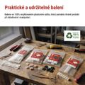 Príchytka káblu 6 mm, biela, balenie 50 ks / EMOS A2822