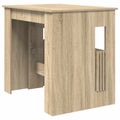 vidaXL Jedálenský stôl 180 x 85 x 75 cm Kompozitné drevo Dub sonoma