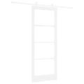 vidaXL Posuvné dvere ORKDAL 83 x 211 cm Biela